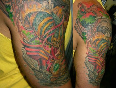 Татуировки на руках. Часть 2