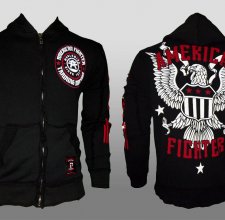 , HOODIE - American Fighter by Affliction.